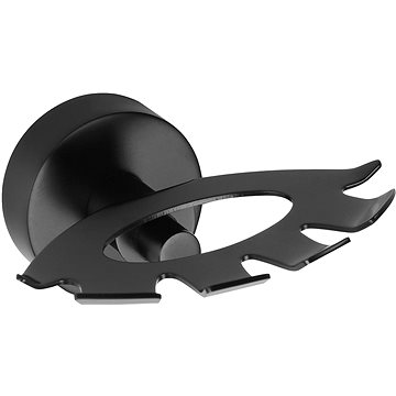 

SAPHO X-ROUND BLACK držák kartáčků, černá