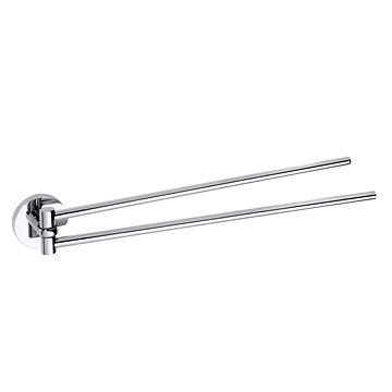 

SAPHO X-ROUND dvojitý držák ručníků otočný 420mm, chrom