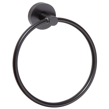 

SAPHO X-ROUND BLACK držák ručníků kruh, černá