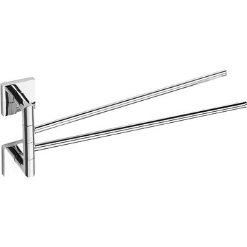 

SAPHO X-SQUARE dvojitý držák ručníků otočný 420mm, chrom
