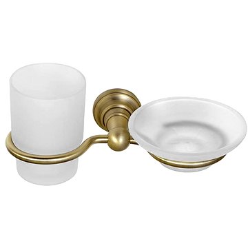 

SAPHO DIAMOND mýdlenka, sklenka, bronz