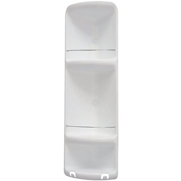 

GEDY CAESAR třípatrová rohová polička do sprchy 226x710x160 mm, ABS plast, bílá