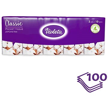 

VIOLETA Classic Soft (10 × 10 ks)