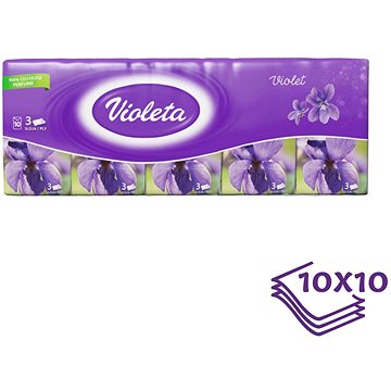 

VIOLETA Fialka (10 × 10 ks)