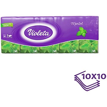 

VIOLETA Mentol (10 × 10 ks)