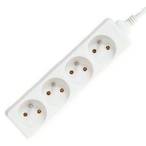 

Kabel prodlužovací bílý 10 m 230V, 4 zásuvky