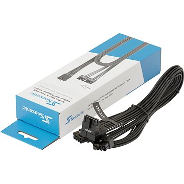 Seasonic SS-2x8P-90°-12V-2x6-600 (Black)