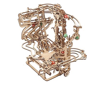 

UGEARS 3D Kuličková dráha Marble Run: Chain Hoist 400 dílků
