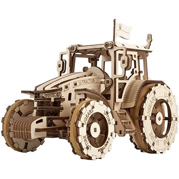 

UGEARS 3D Traktor vítězí 272 dílků