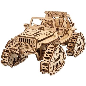 

UGEARS 3D Pásové terénní vozidlo 423 dílků