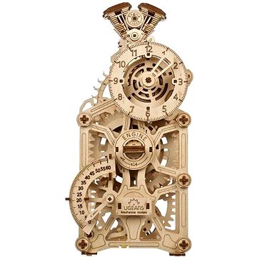 

UGEARS 3D Hodiny motoru 265 dílků