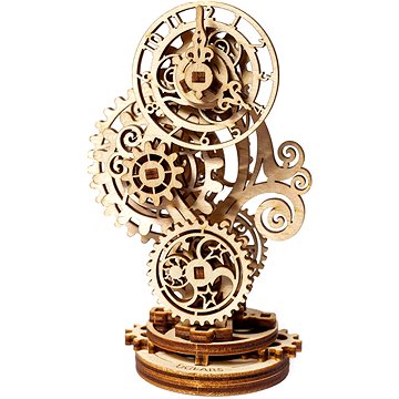 

UGEARS 3D Steampunkové hodiny 2.0, 40 dílků