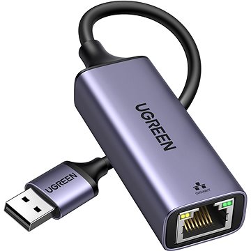 

UGREEN USB to RJ45 Ethernet Adapter Aluminum Case (Space Gray)