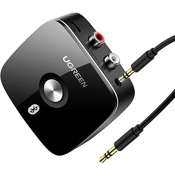 UGREEN Wireless Bluetooth Audio Receiver 5.1 with 3.5mm and 2RCA Adapter