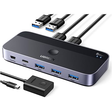 

UGREEN USB 3.0 Sharing Switch 2-in-4 Out