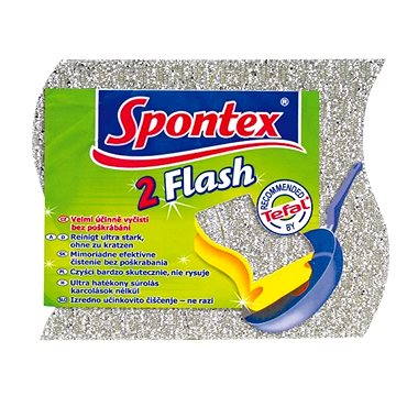 

SPONTEX Flash houbička na teflon 2 ks