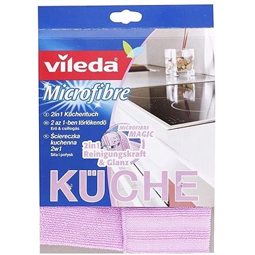 

VILEDA kuchyňská utěrka z mikrovlákna 2v1