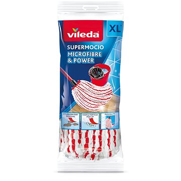 

VILEDA SuperMocio Náhrada k Mopu Microfibre & Power, 1 ks