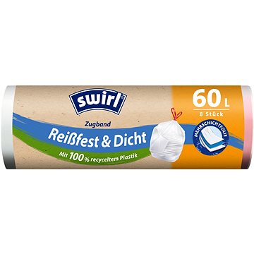 

SWIRL Zatahovací pytle na odpad 60 l, 8 ks