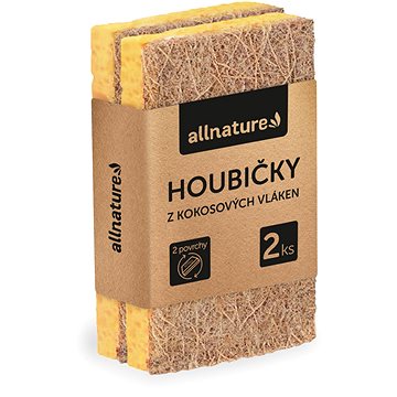 

ALLNATURE Eco houbička na mytí 2 ks