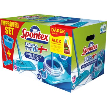 

SPONTEX Express System+ s Alexem Extra lesk 2v1 (750 ml)