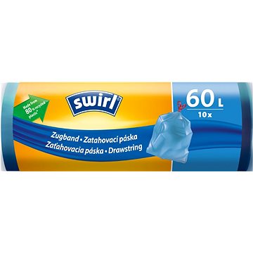 

SWIRL Zatahovací pytle na odpad 60 l 10 ks