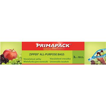 

PRIMAPACK Zipper® Víceúčelové sáčky 3 l, 10 ks