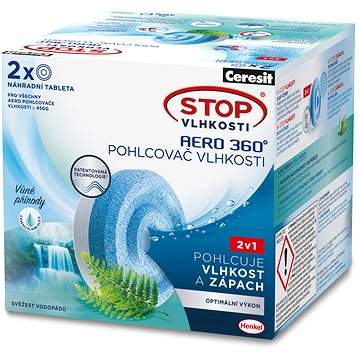 

STOP VLHKOSTI AERO 360° Svěžest vodopádů náhradní tablety 2× 450 g
