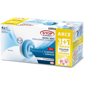

STOP VLHKOSTI AERO 360° náhradní tablety s vůně přírody 4× 450 g