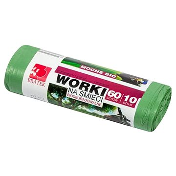 

BRATEK pevné ekologické pytle na odpad 60 l, 10 ks