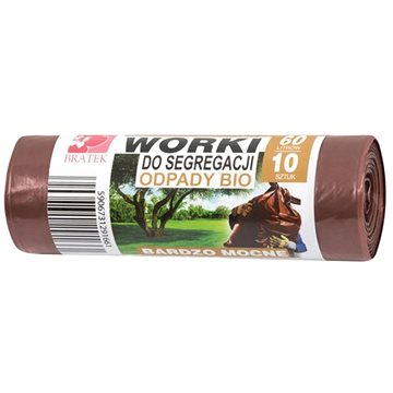 

BRATEK odolné pytle na bio odpad 60 l, 10 ks