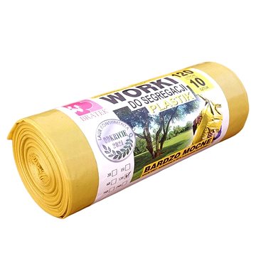 

BRATEK odolné pytle na odpad - plast 120 l, 10 ks