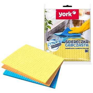 

YORK houbová utěrka mix barev 3 ks
