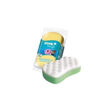 

YORK koupelová houba masážní motýl