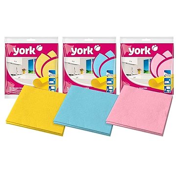 

YORK utěrka pro domácnost 3 ks, mix barev