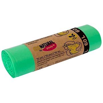 

YORK Econatural pytle na odpadky, 60 l, 10 ks