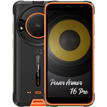 UleFone Power Armor 16 Pro oranžová - Mobilní telefon