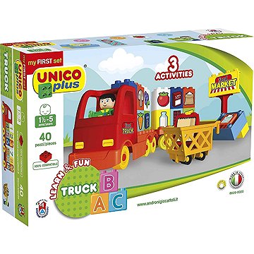 Unico Plus Kamion First numbers kompatibilní 40 dílů