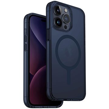 

UNIQ LifePro Xtreme MagClick ochranný kryt na iPhone 15 Pro, Smoke blue