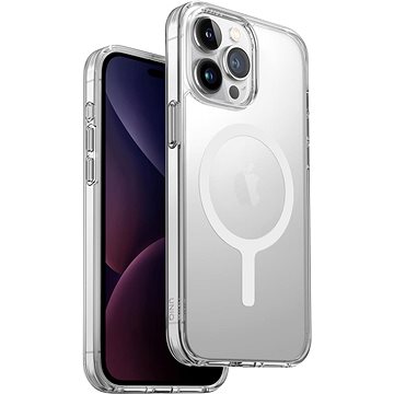 

UNIQ LifePro Xtreme MagClick ochranný kryt na iPhone 15 Pro Max, Dove (Frost clear)