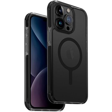 

UNIQ Combat MagClick ochranný kryt na iPhone 15 Pro Max, Carbon (Black)