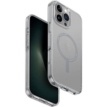 

UNIQ Clario MagClick charging na iPhone 16 Pro Max, Lucent (Clear)