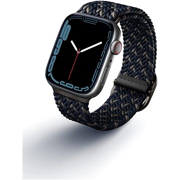 

Uniq Aspen Designer Edition řemínek pro Apple Watch 45/44/42mm tmavě modrý