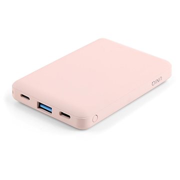Uniq Fuele Mini 8000mAH USB-C PD Pocket Power Bank Blush růžová - Powerbanka