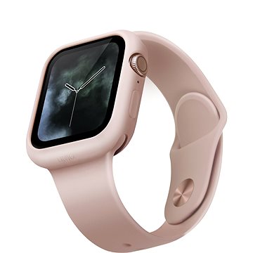 Uniq Lino pro Apple Watch 44mm Blush růžový - Ochranný kryt na hodinky