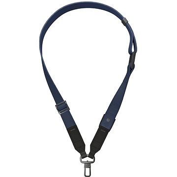 

UNIQ VISTA 2V1 univerzální šňůrka a popruh na ruku na mobilní telefon, Deep navy