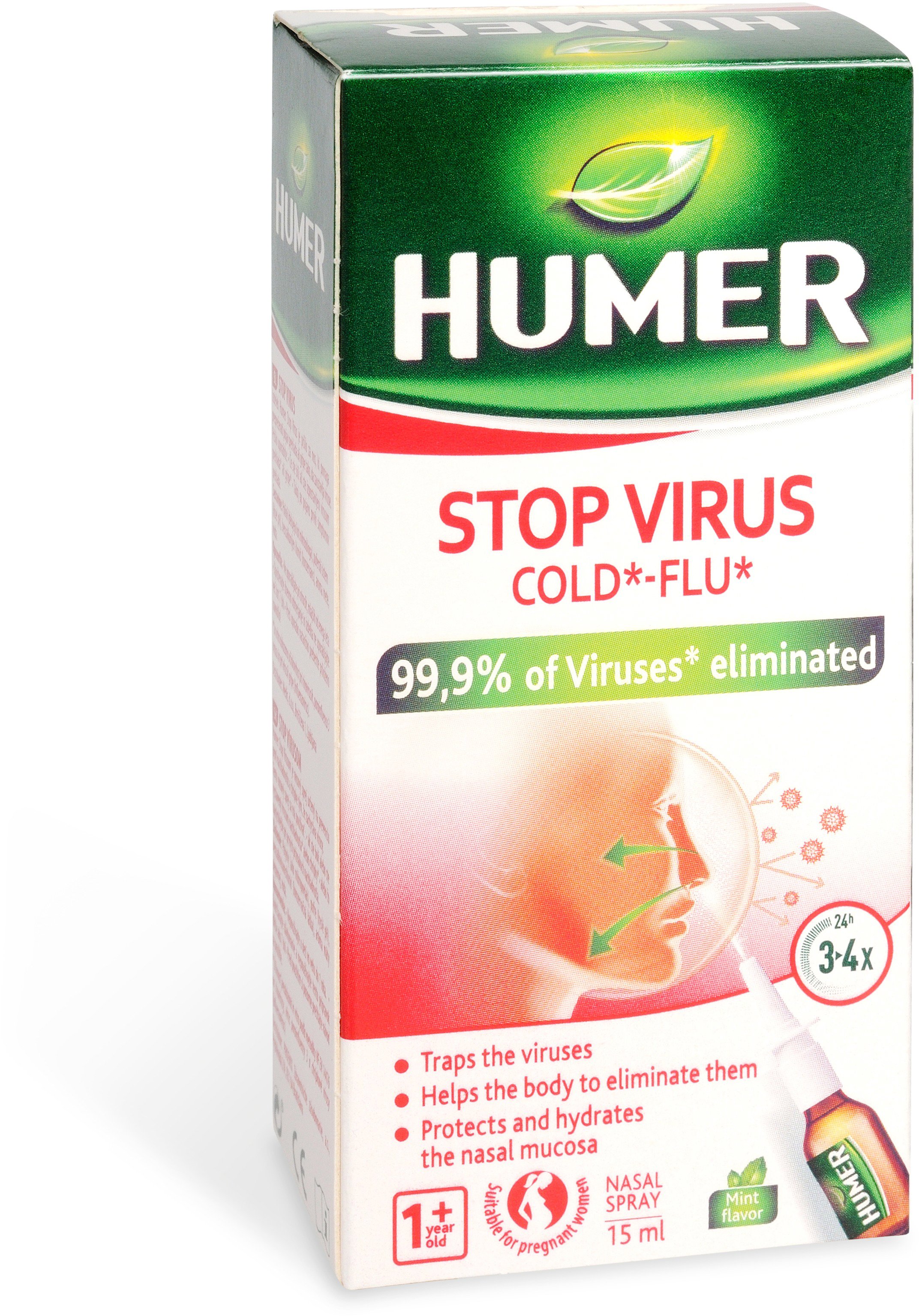 

HUMER Stop Virus nosní sprej 15 ml