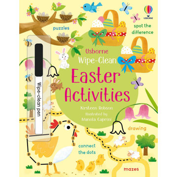 

Wipe-Clean Easter activities