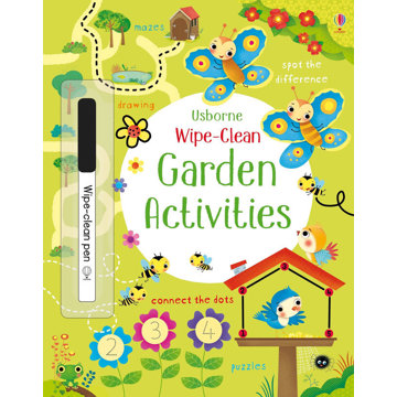 

Wipe-Clean Garden activities