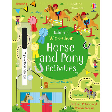 

Wipe-Clean Horse & pony activities